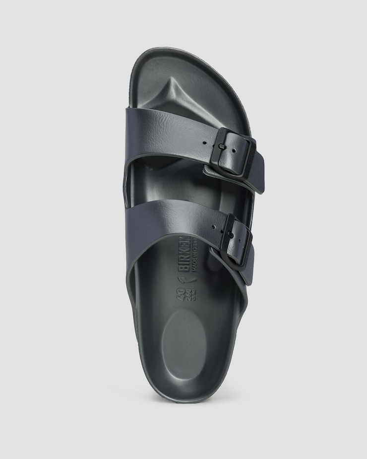 Dámske tmavosivé šľapky Birkenstock Arizona Eva Narrow