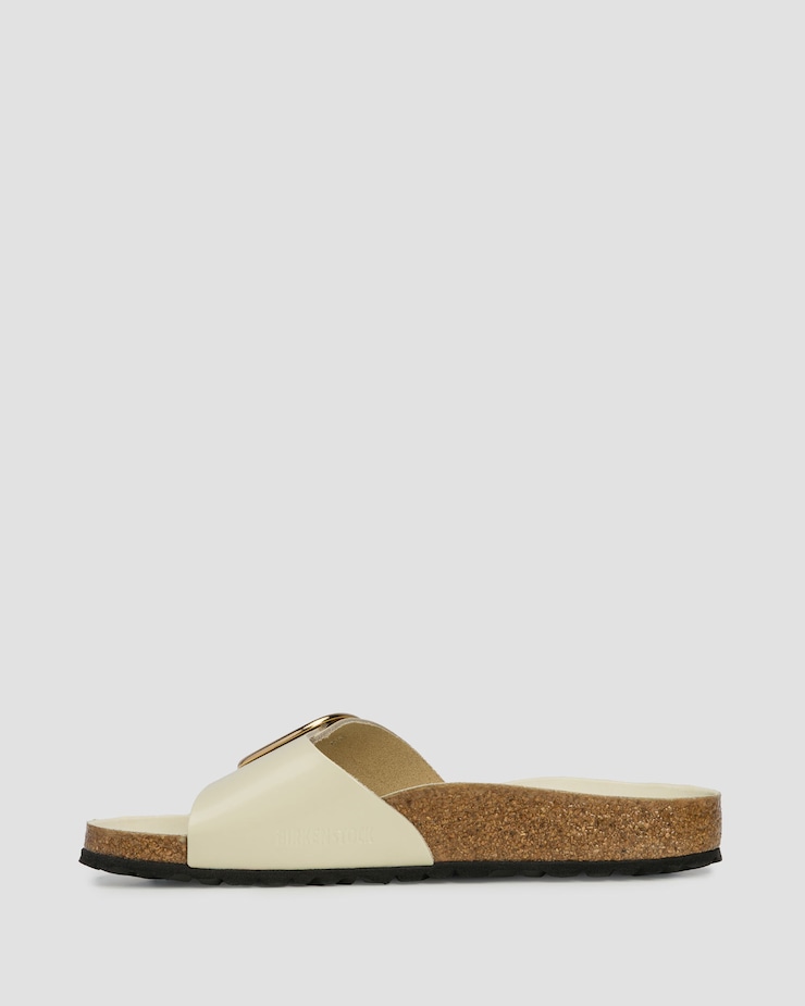 Șlapi bej pentru femei Birkenstock Madrid BB LENA HS Narrow