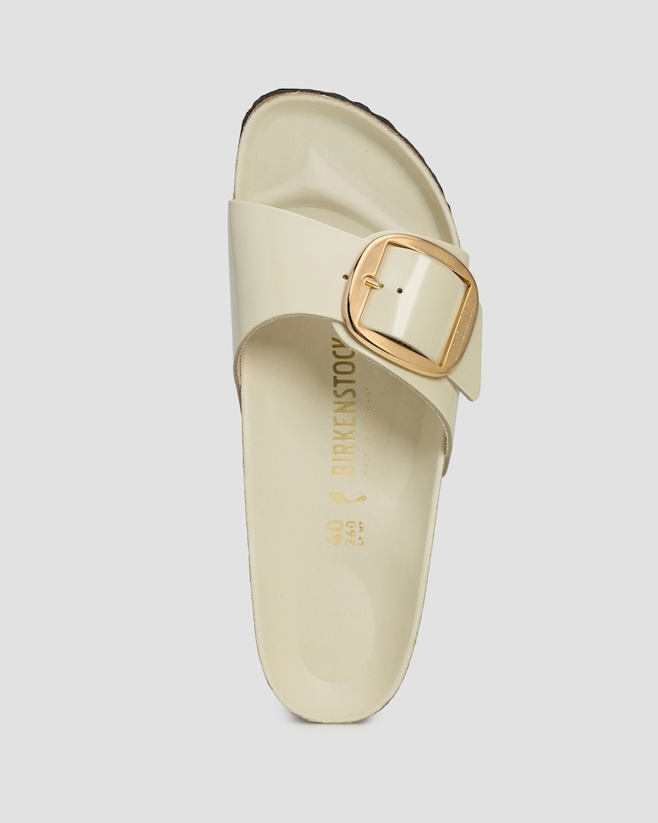 Șlapi bej pentru femei Birkenstock Madrid BB LENA HS Narrow