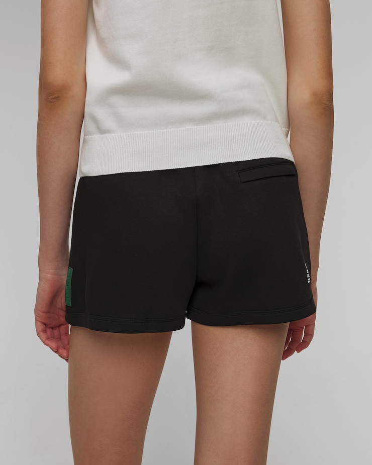 Shorts neri da donna Lacoste