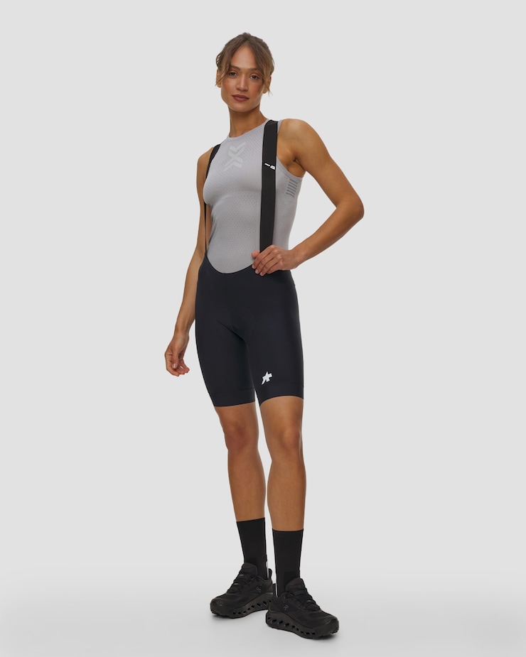 Cuissard de cyclisme à bretelles pour femmes Assos Uma Gt Bib Shorts S11, Couleur: Czarny