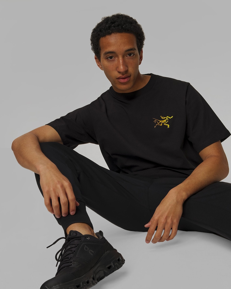 T-shirt męski Arcteryx Kragg Cotton Logo SS M czarny