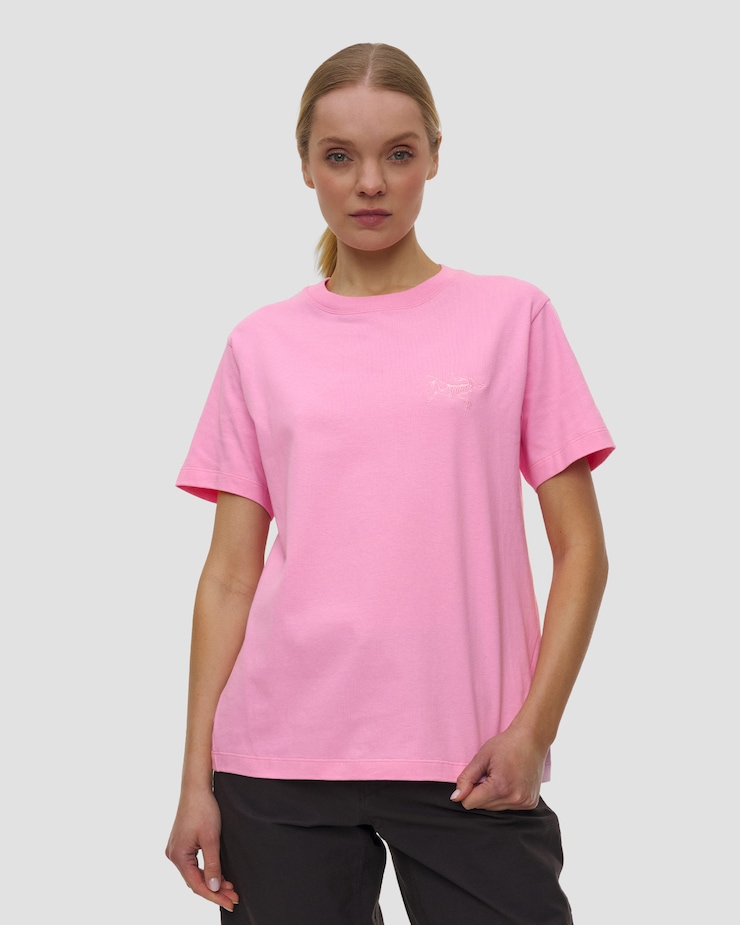 T-shirt damski Arcteryx Kragg Cotton Little Bird Crew Ss W