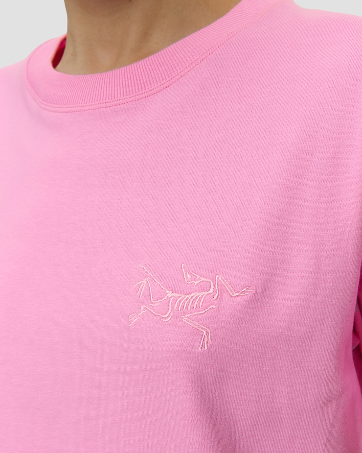 T-shirt da donna Arcteryx Kragg Cotton Little Bird Crew SS W