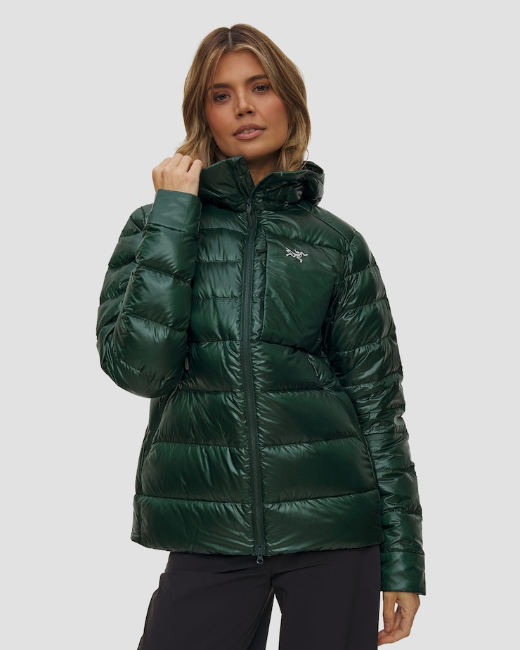 Kurtka puchowa damska Arcteryx Cerium SV Hoody W zielona