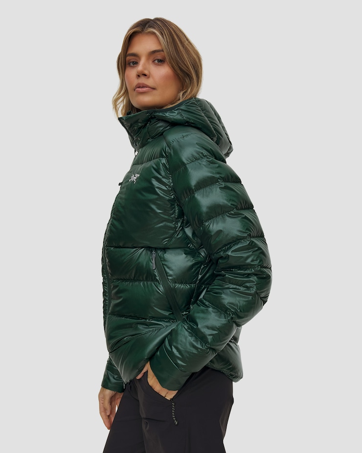 Kurtka puchowa damska Arcteryx Cerium SV Hoody W zielona