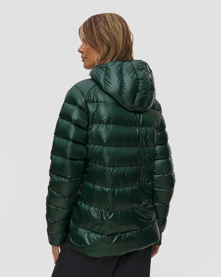 Kurtka puchowa damska Arcteryx Cerium SV Hoody W zielona