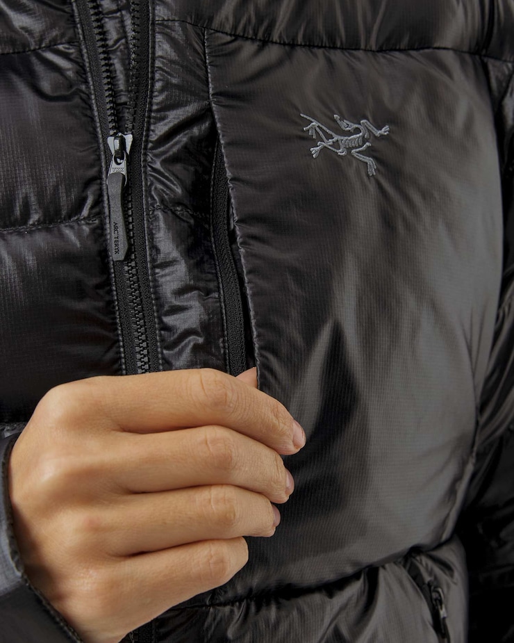 Kurtka puchowa damska Arcteryx Cerium SV Hoody W czarna