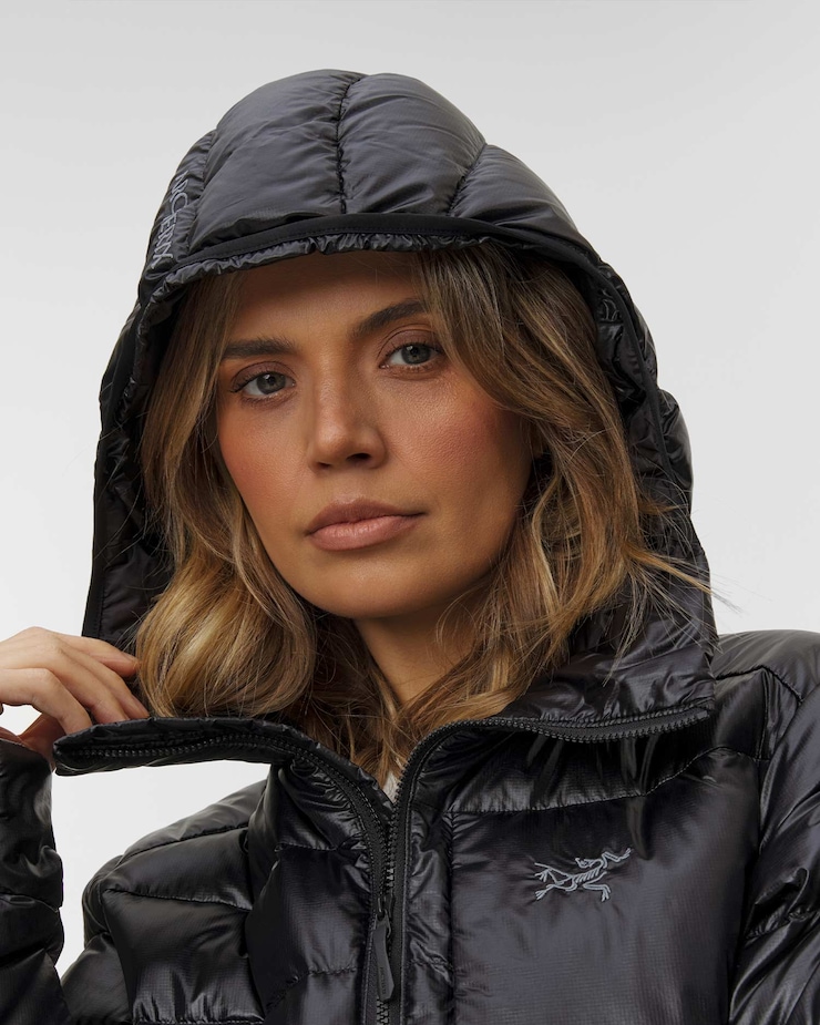 Kurtka puchowa damska Arcteryx Cerium SV Hoody W czarna