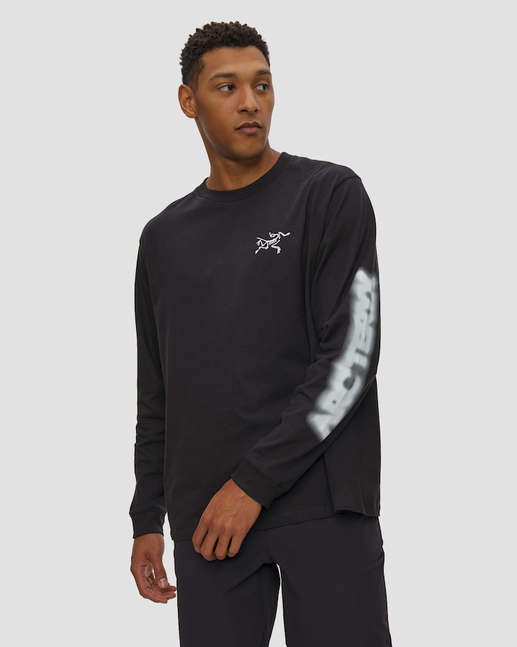 Longsleeve męski Arcteryx Kragg Cotton Dream State LS M czarny