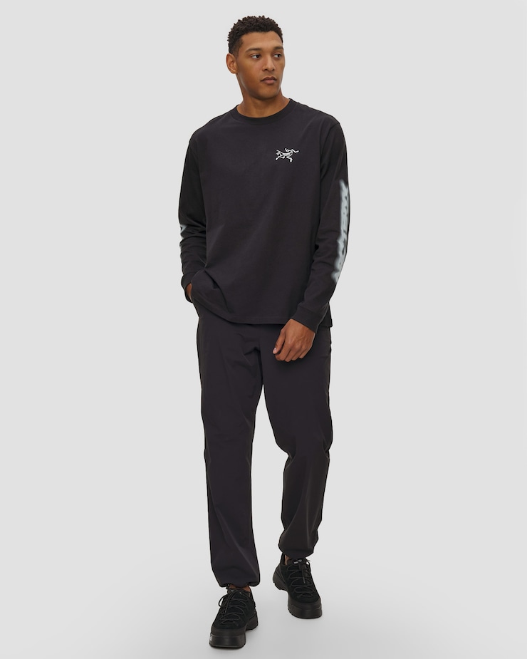 Longsleeve męski Arcteryx Kragg Cotton Dream State LS M czarny