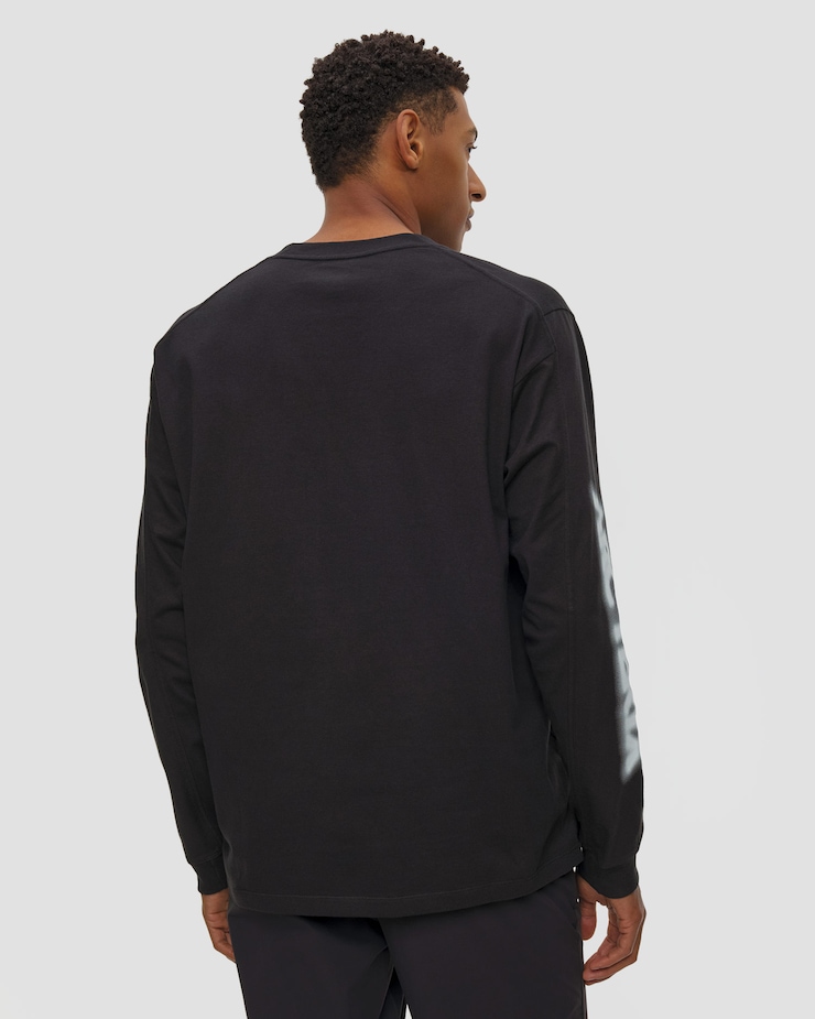 Longsleeve męski Arcteryx Kragg Cotton Dream State LS M czarny