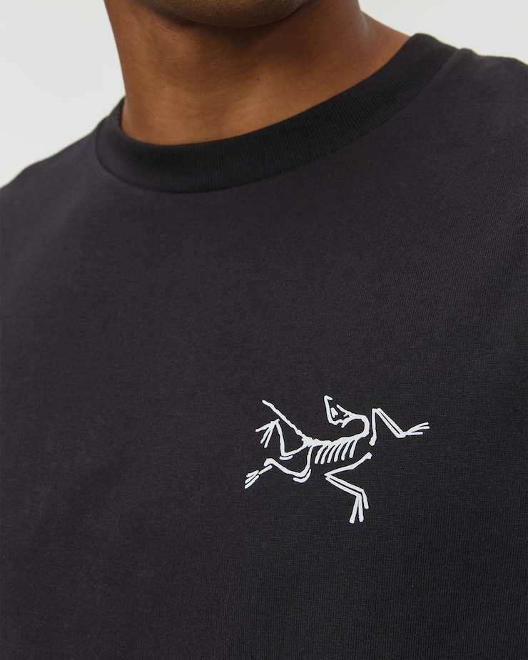 Longsleeve męski Arcteryx Kragg Cotton Dream State LS M czarny