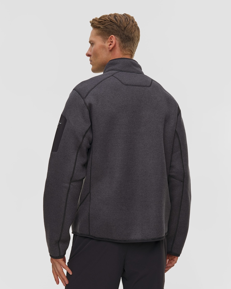 Arcteryx Covert Cardigan M Herren-Sweatshirt in Schwarz