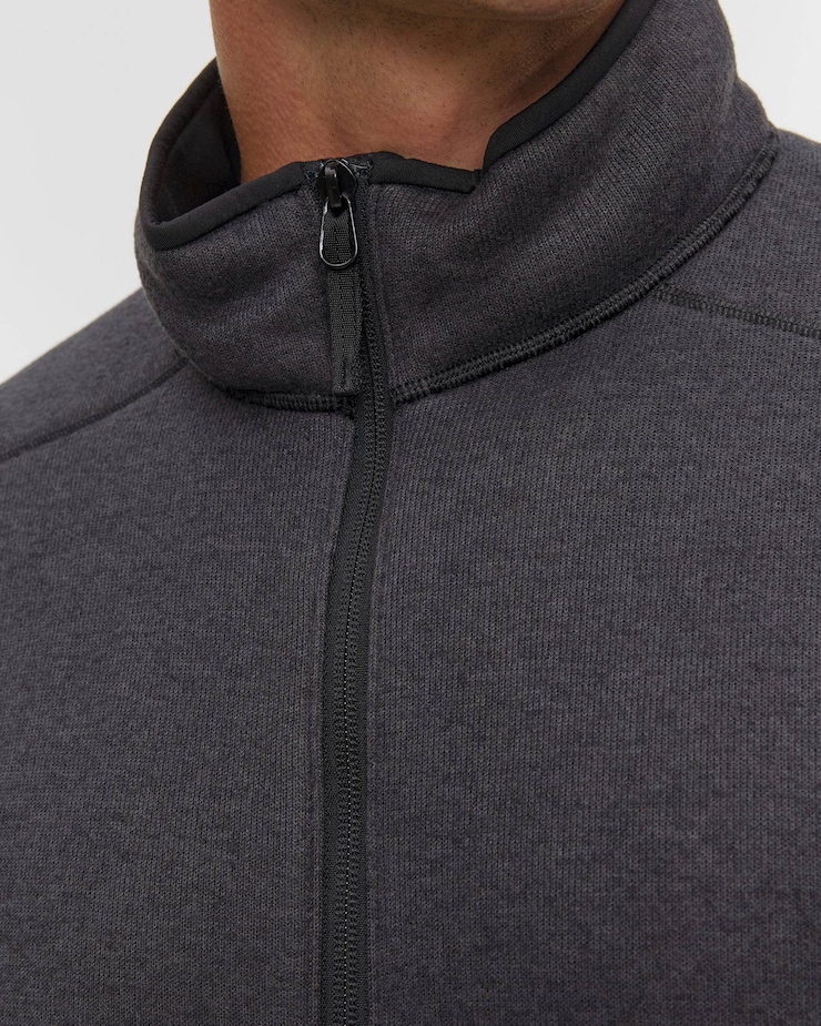 Arcteryx Covert Cardigan M Herren-Sweatshirt in Schwarz