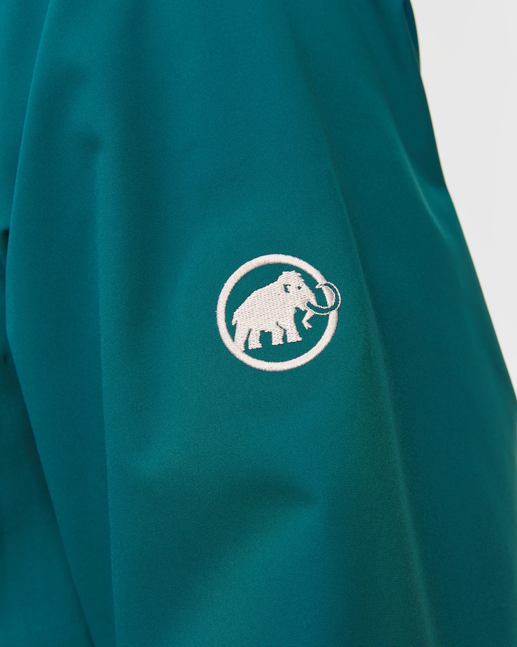 Men's ski Mammut Stoney HS Hooded jacket Men turquoise