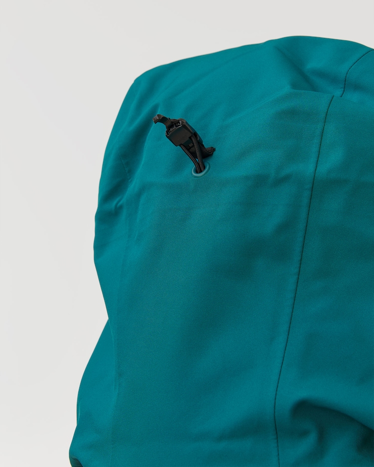 Men's ski Mammut Stoney HS Hooded jacket Men turquoise