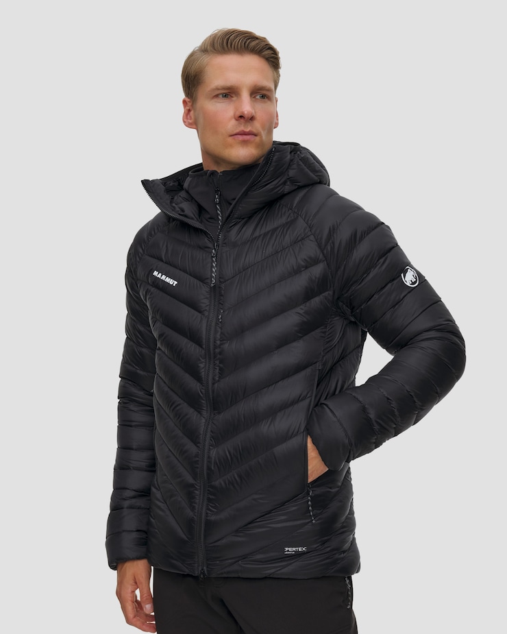 Piumino da uomo Mammut Broad Peak IN Hooded Jacket Men nero