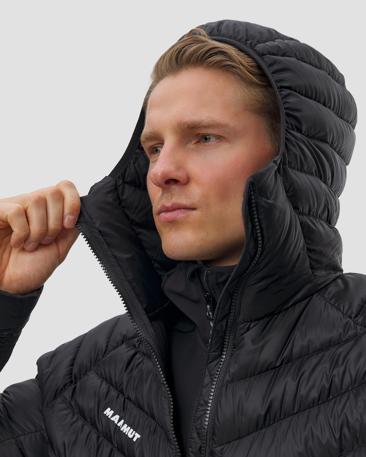 Piumino da uomo Mammut Broad Peak IN Hooded Jacket Men nero