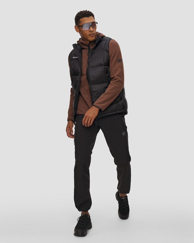 Gilet pour hommes Mammut Glacier Glow In Vest Men noir