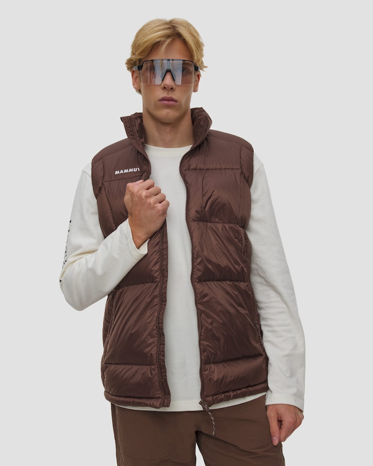 Gilet da uomo Mammut Glacier Glow In Vest Men beige