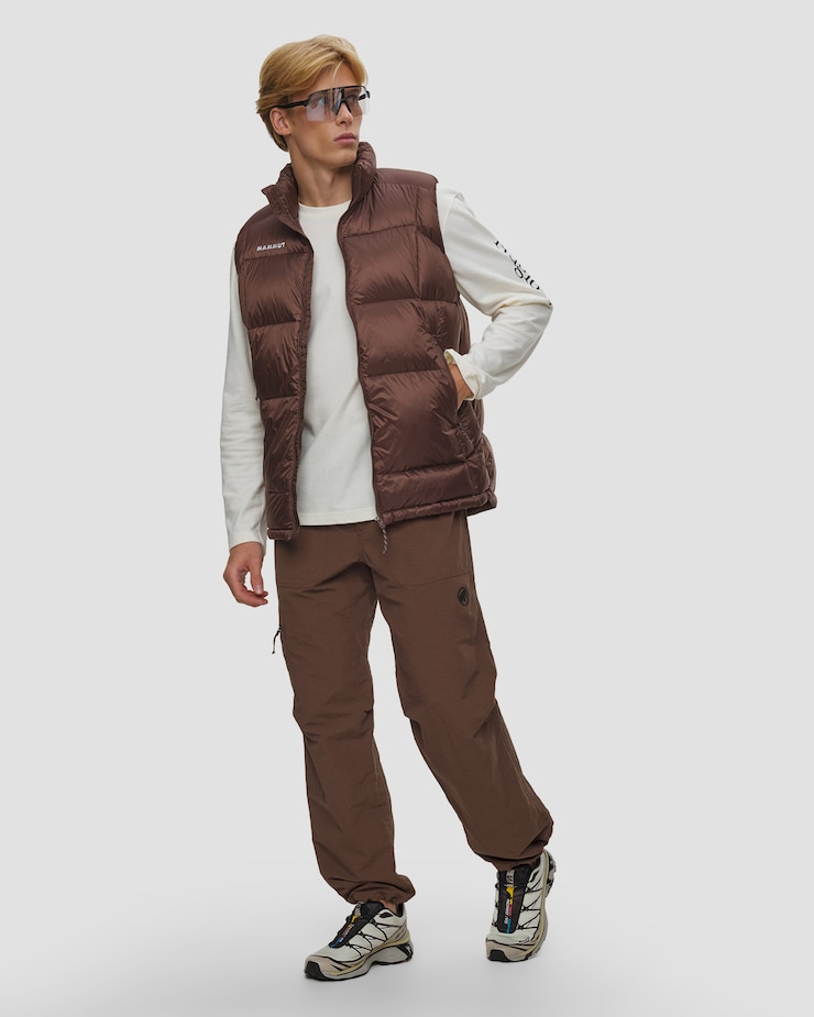 Gilet da uomo Mammut Glacier Glow In Vest Men beige