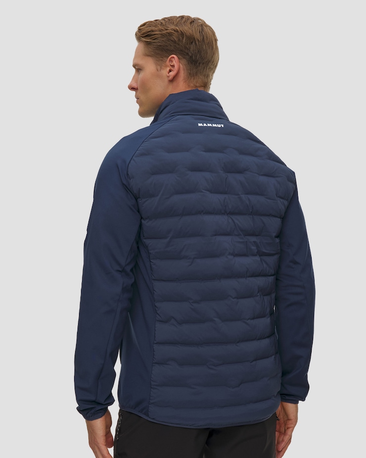 Tmavě modrá pánská bundomikina Mammut Sender IN Hybrid Jacket Men