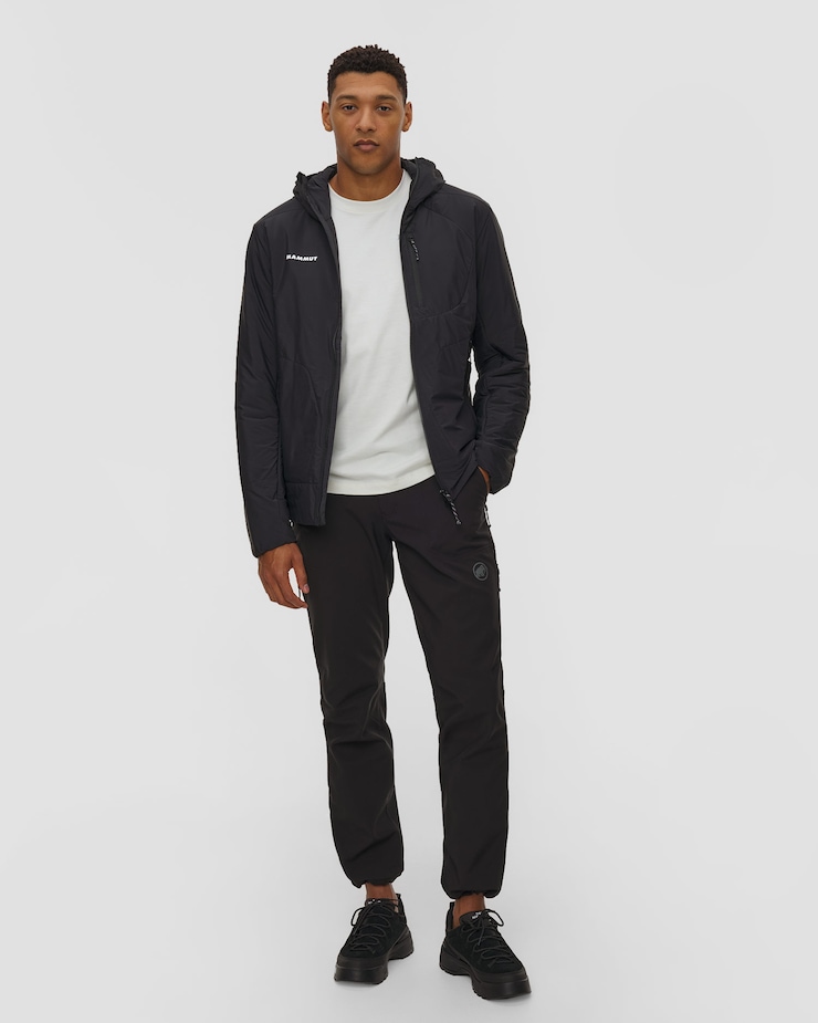 Veste isolante pour hommes Mammut Aenergy Air In Hooded Jacket Men noire