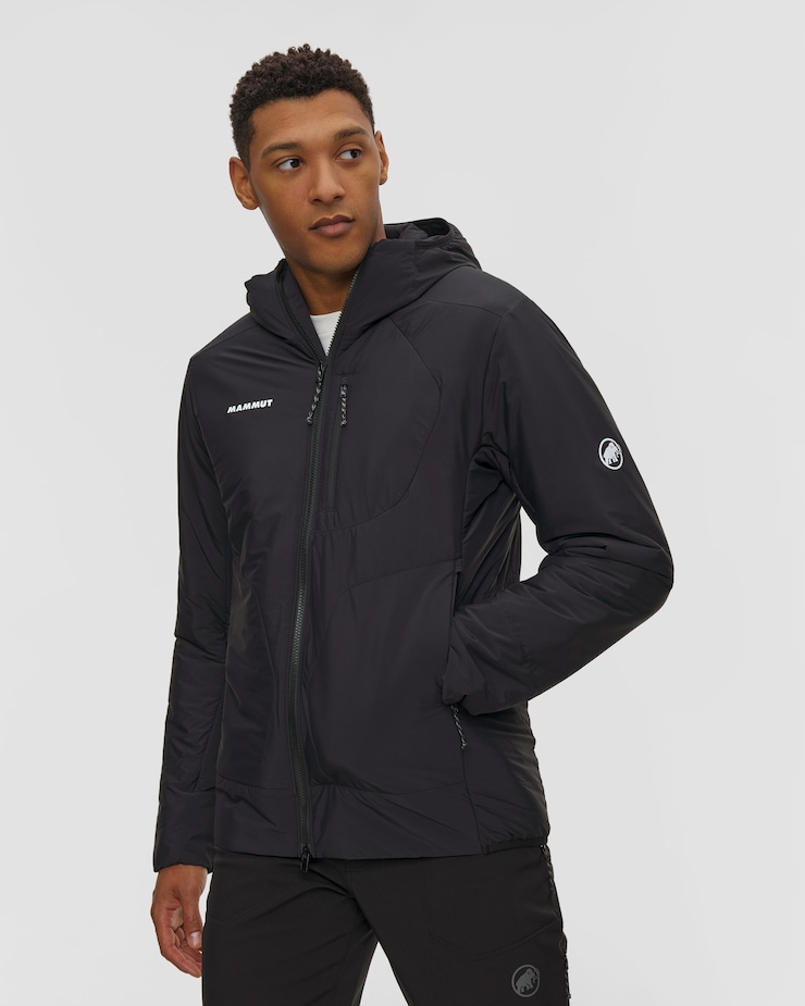 Veste isolante pour hommes Mammut Aenergy Air In Hooded Jacket Men noire
