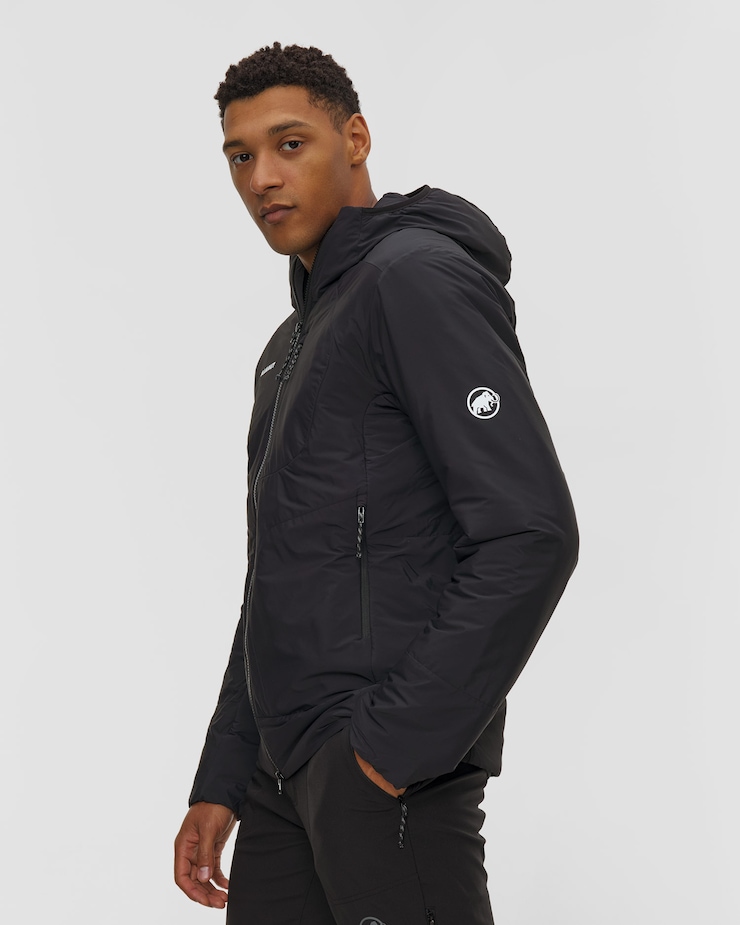 Veste isolante pour hommes Mammut Aenergy Air In Hooded Jacket Men noire