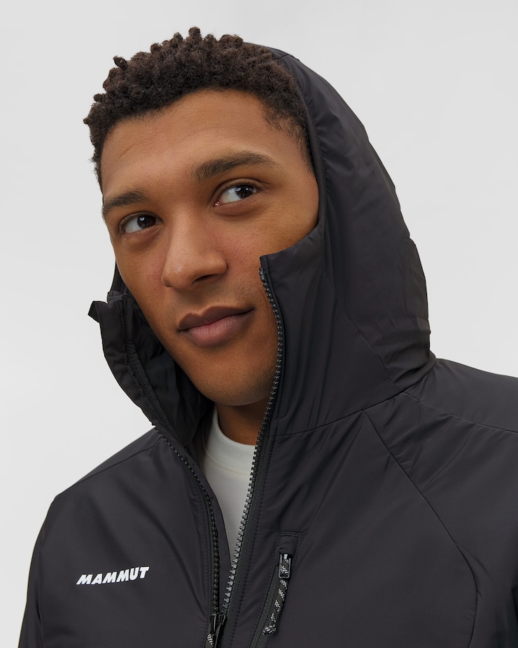 Veste isolante pour hommes Mammut Aenergy Air In Hooded Jacket Men noire