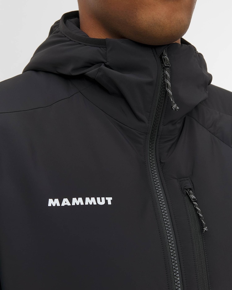 Veste isolante pour hommes Mammut Aenergy Air In Hooded Jacket Men noire