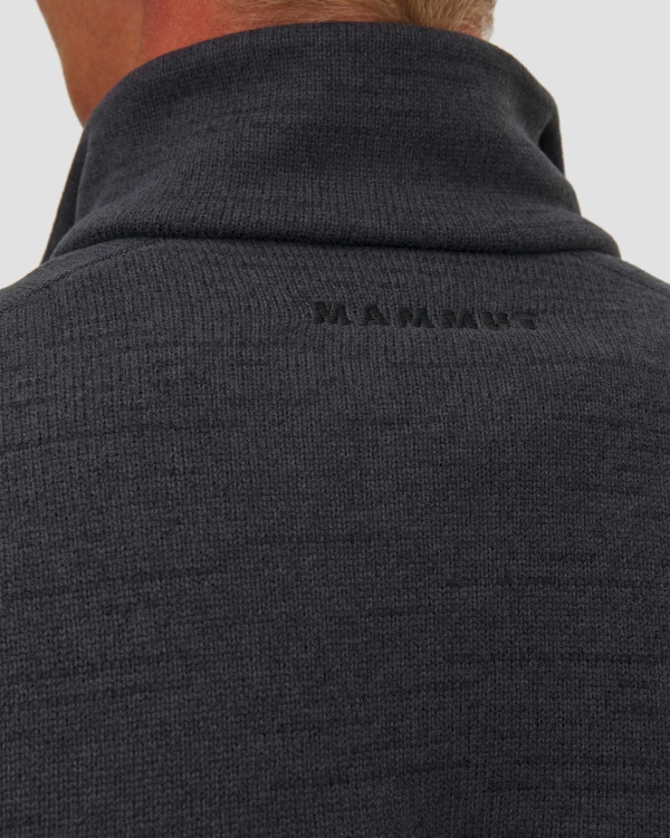Polarová pánská mikina Mammut Arctic IV ML Jacket Men v černé barvě