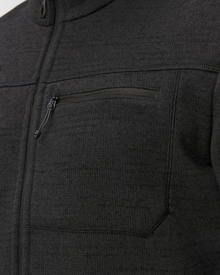 Polarová pánská mikina Mammut Arctic IV ML Jacket Men v černé barvě