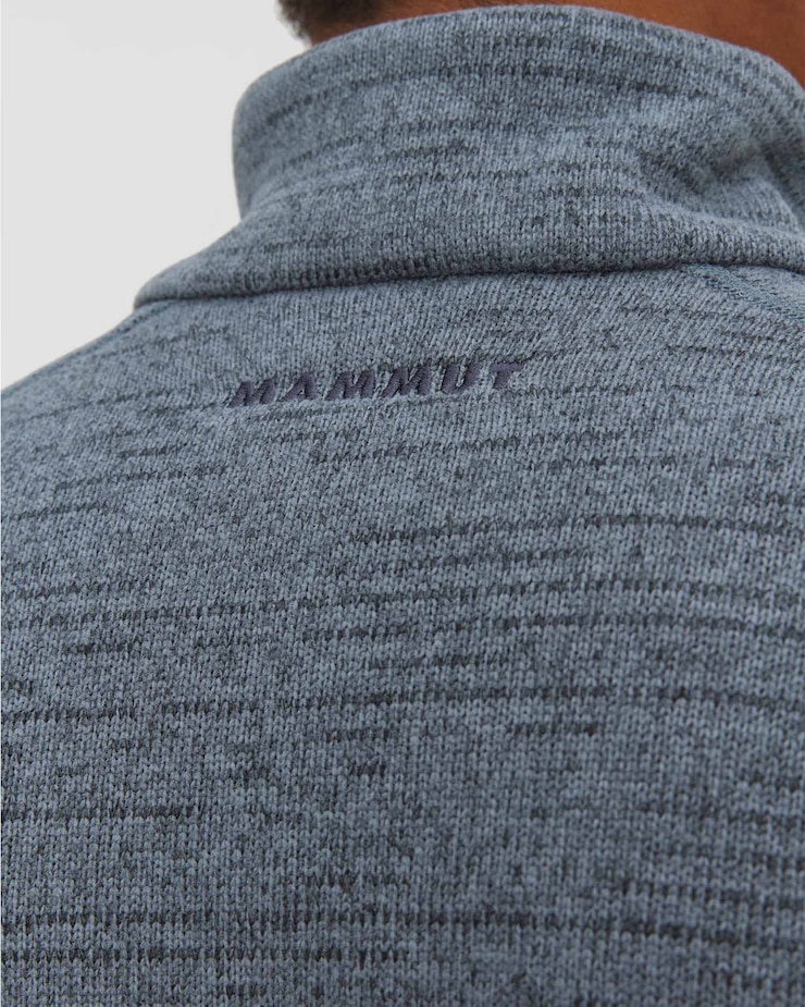 Sweat-shirt pour hommes Mammut Arctic IV ML Hooded Jacket Men gris-bleu