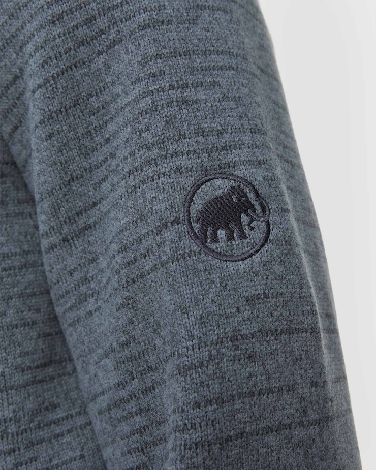 Sweat-shirt pour hommes Mammut Arctic IV ML Hooded Jacket Men gris-bleu