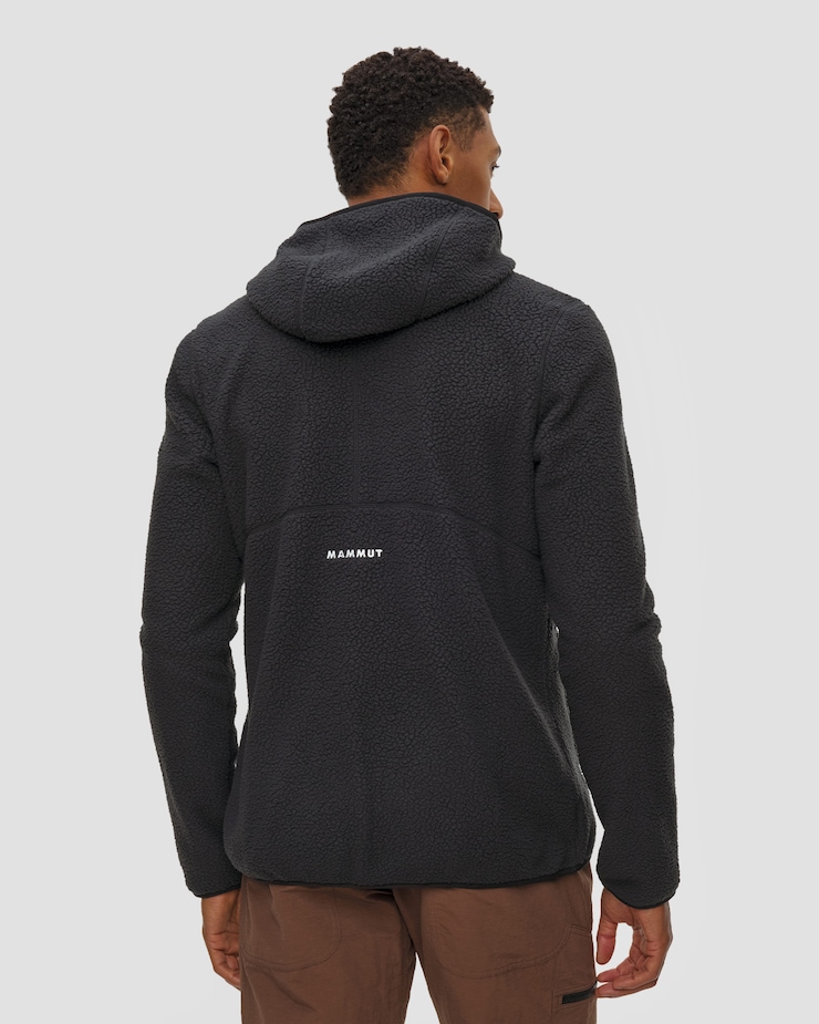 Sweat-shirt pour hommes Mammut Falera Pro ML à capuche noire