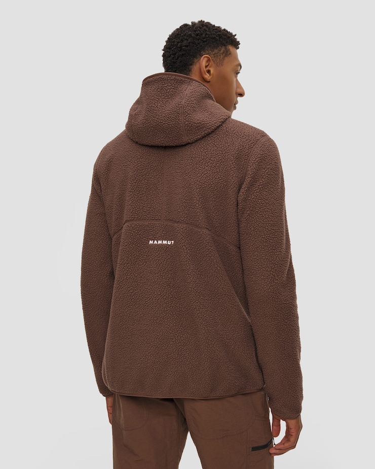 Sweat-shirt pour hommes Mammut Falera Pro ML Hooded Jacket Men marron