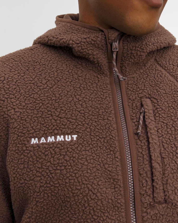 Sweat-shirt pour hommes Mammut Falera Pro ML Hooded Jacket Men marron