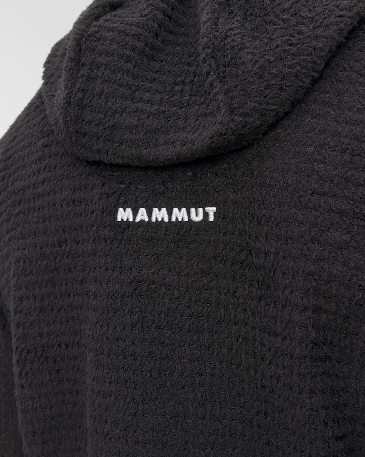 Bluza midlayer męska Mammut Eiger Free Ml Air Half Zip Hoodie Men czarna