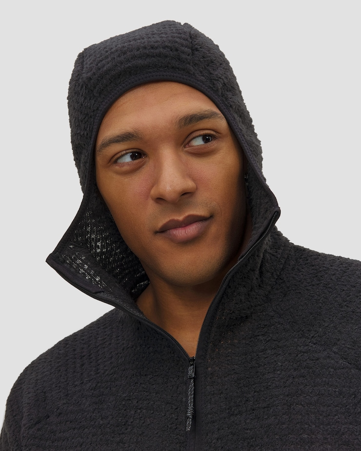 Bluza midlayer męska Mammut Eiger Free Ml Air Half Zip Hoodie Men czarna