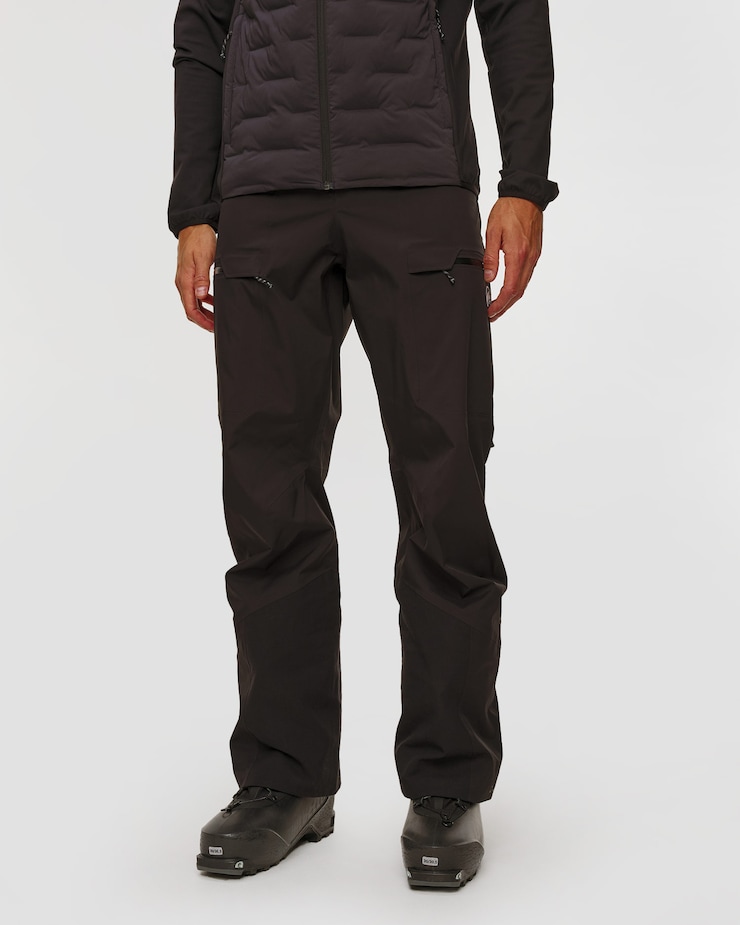 Spodnie skiturowe męskie Mammut Haldigrat light HS Pants Men czarne