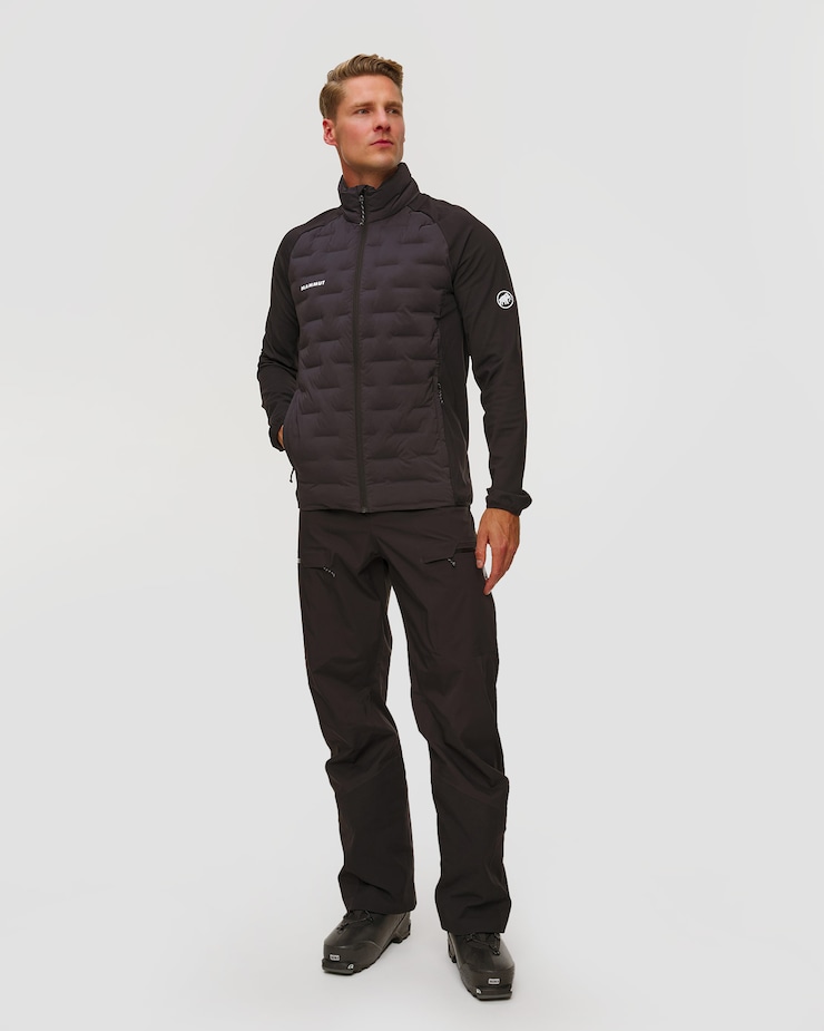 Spodnie skiturowe męskie Mammut Haldigrat light HS Pants Men czarne
