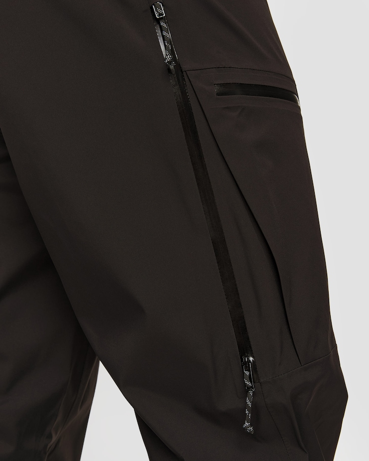 Spodnie skiturowe męskie Mammut Haldigrat light HS Pants Men czarne