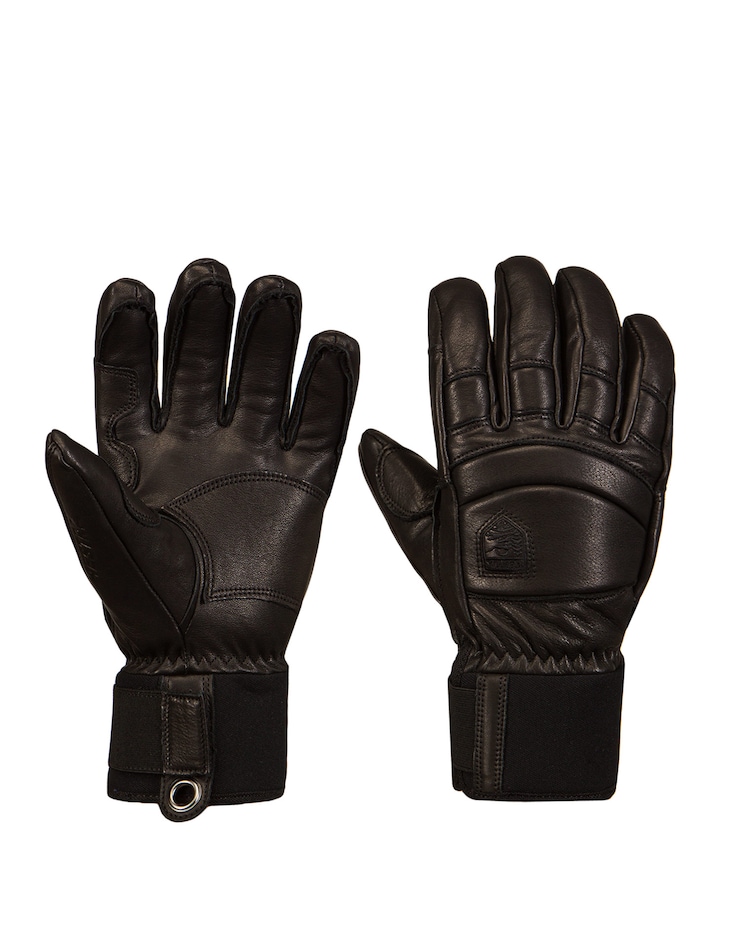 Hestra Fall Line men's ski gloves black