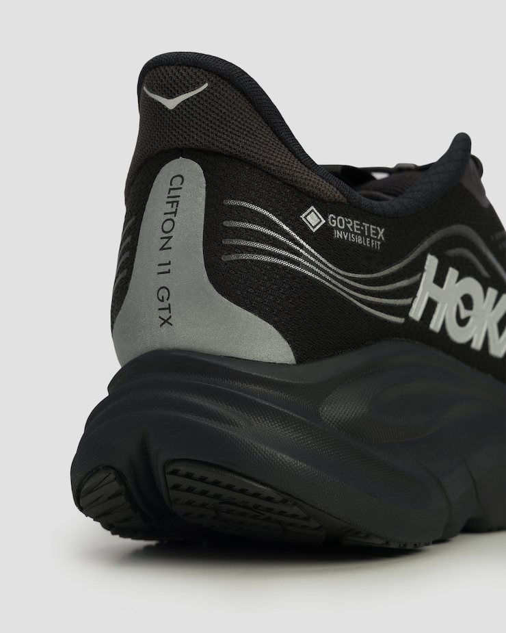 Pánské boty Hoka Clifton 11 GTX v černé barvě