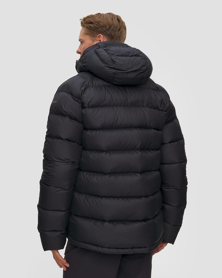 Pánská péřová bunda Haglofs Rosson Down Hood v černé barvě