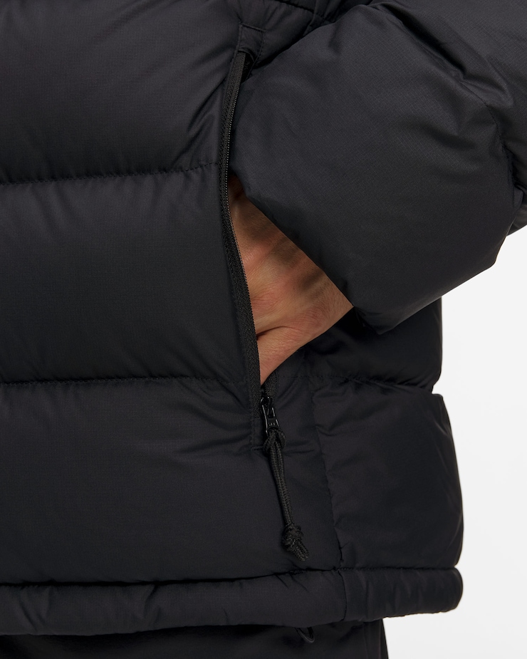 Pánská péřová bunda Haglofs Rosson Down Hood v černé barvě