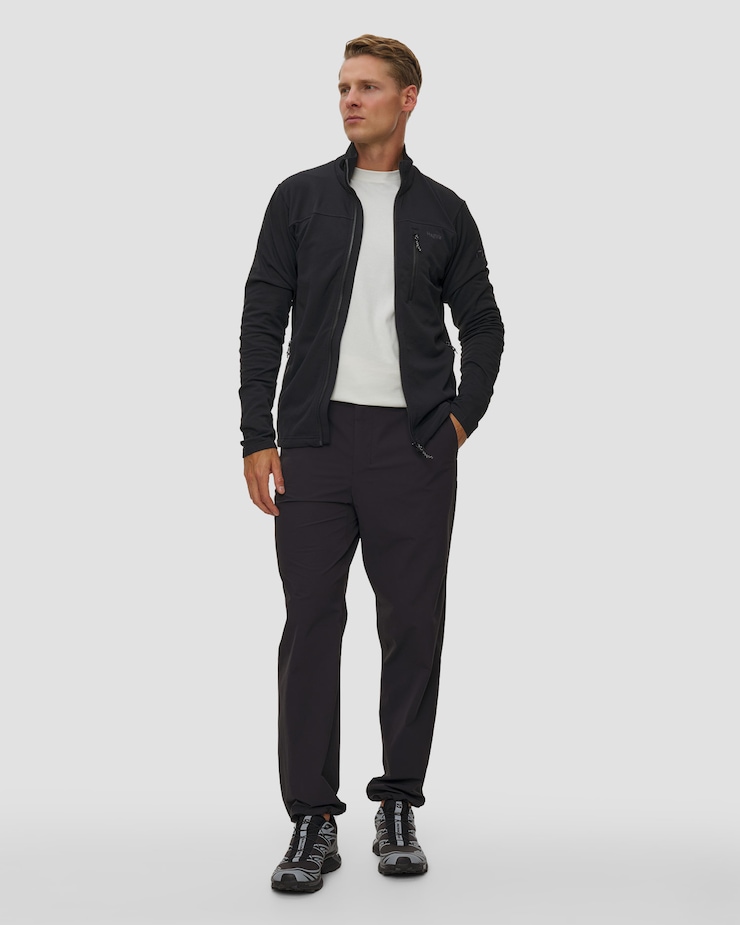 Haglofs Rosson Mid Jacket Midlayer Herren-Sweatshirt in Schwarz