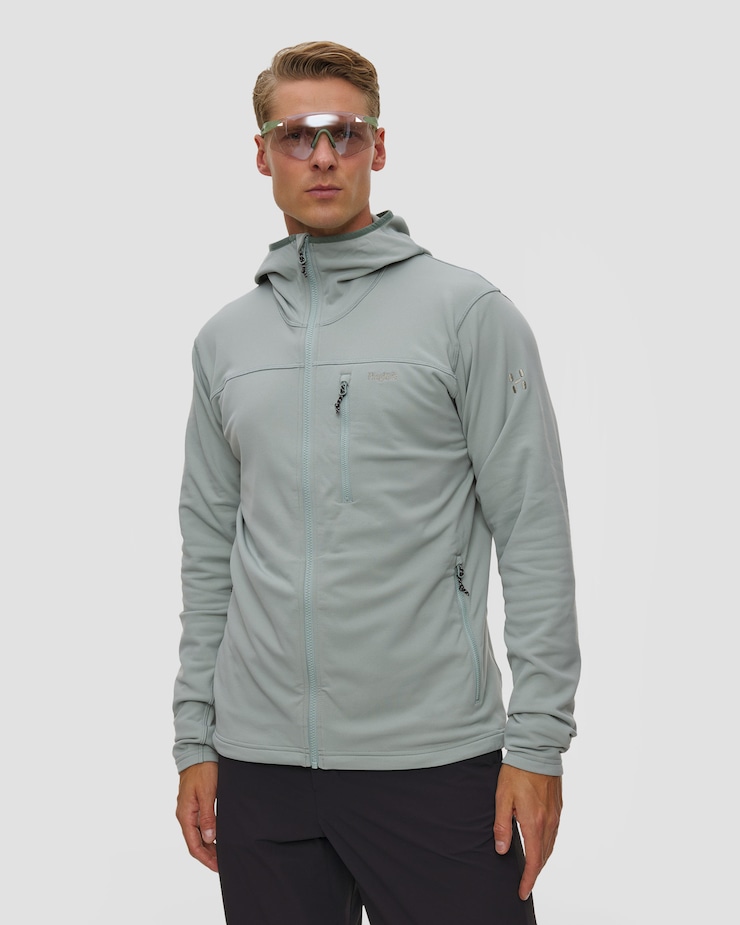 Haglofs Rosson Mid Hood Midlayer Herren-Sweatshirt in Grün